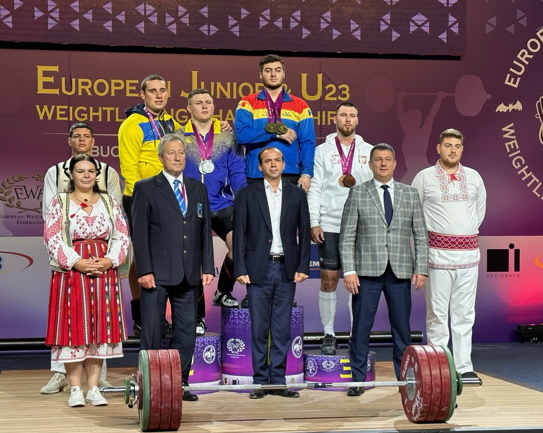 FOTO Moldoveanul Tudor Bratu a obținut aurul la Campionatul European de Haltere pentru Tineret 