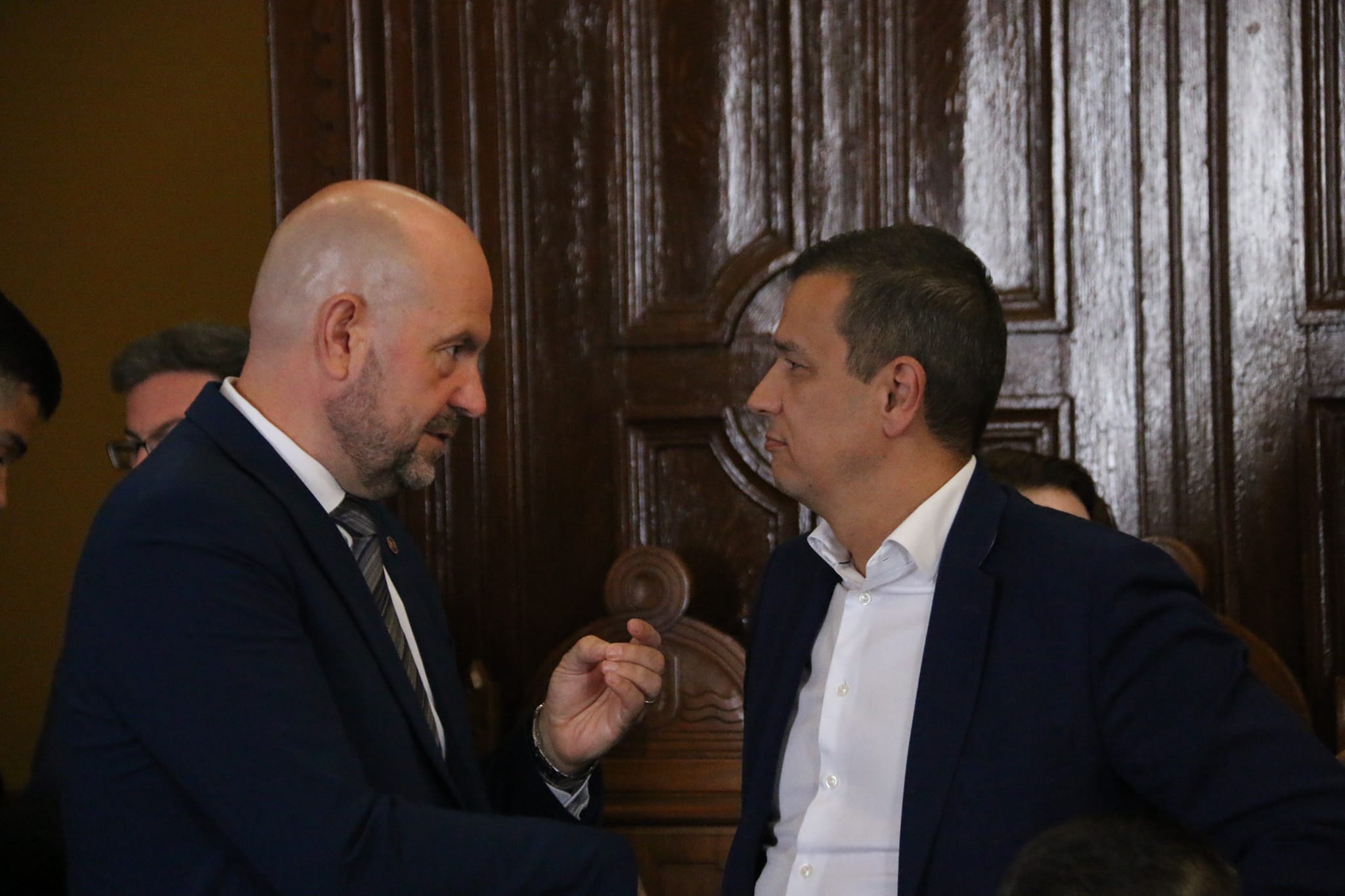 FOTO Reuniunea de la Galați: Vladimir Bolea a făcut apel la investiții în infrastructura feroviară și navală a Moldovei