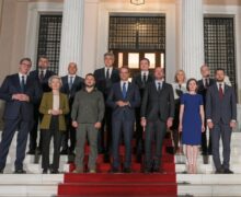 La summitul de la Atena, 11 țări au adoptat o declarație în susținerea Ucrainei. Printre semnatari – președinta Maia Sandu