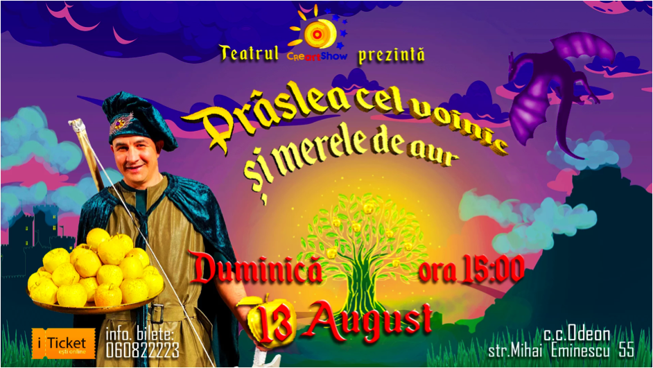 Top evenimente la care poți merge în această săptămână în Chișinău (11-13 august)