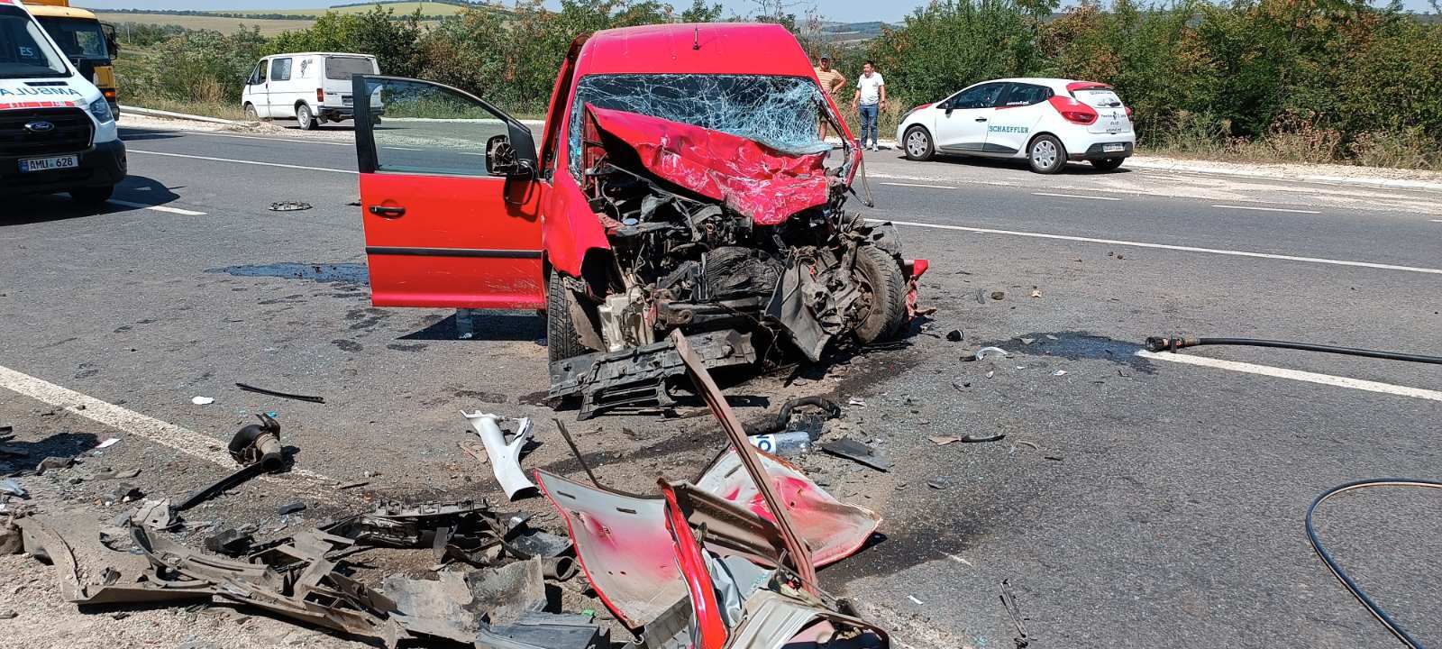 В Сынжерейском районе произошла авария. Погиб мужчина