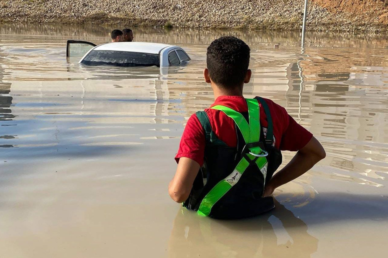 (ФОТО) В Ливии из-за наводнения погибли тысячи человек. Разрушена четверть города Дерна