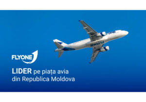 FLYONE – lider pe piața avia din Moldova