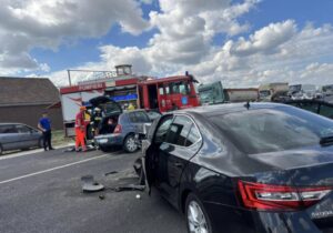 (ВИДЕО) Авария в Новых Аненах. Погиб мужчина и четырехмесячный ребенок