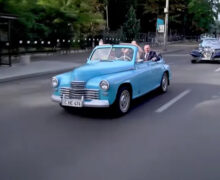 (ВИДЕО) Игорь Додон и Влад Батрынча приняли участие в автопробеге раритетных машин