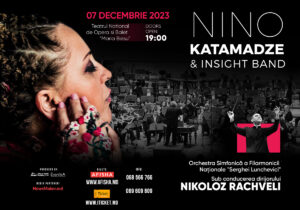 Нино Катамадзе –первый голос Грузии, 7 декабря в Национальном Театре Оперы и балета