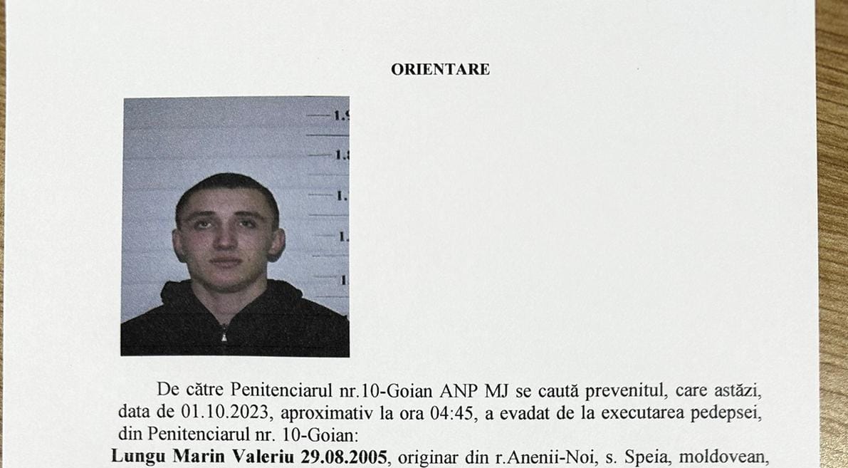 (FOTO) Trei adolescenți care își ispășeau pedepsele în penitenciarul nr.10 din municipiul Chișinău au evadat