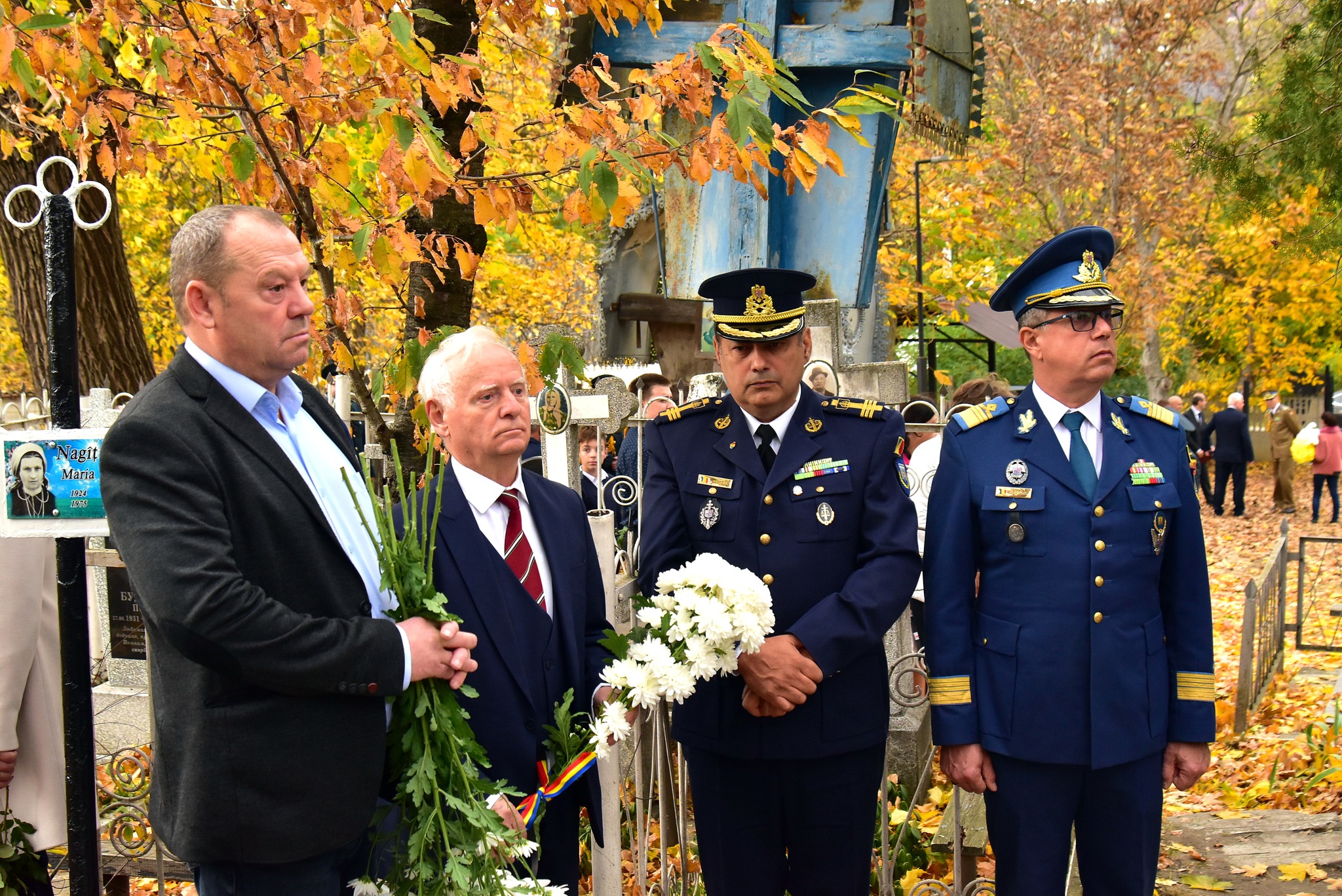 FOTO „Glorie eroilor români!”. La Sociteni a fost inaugurată o parcelă a militarilor căzuți în al Doilea Război Mondial