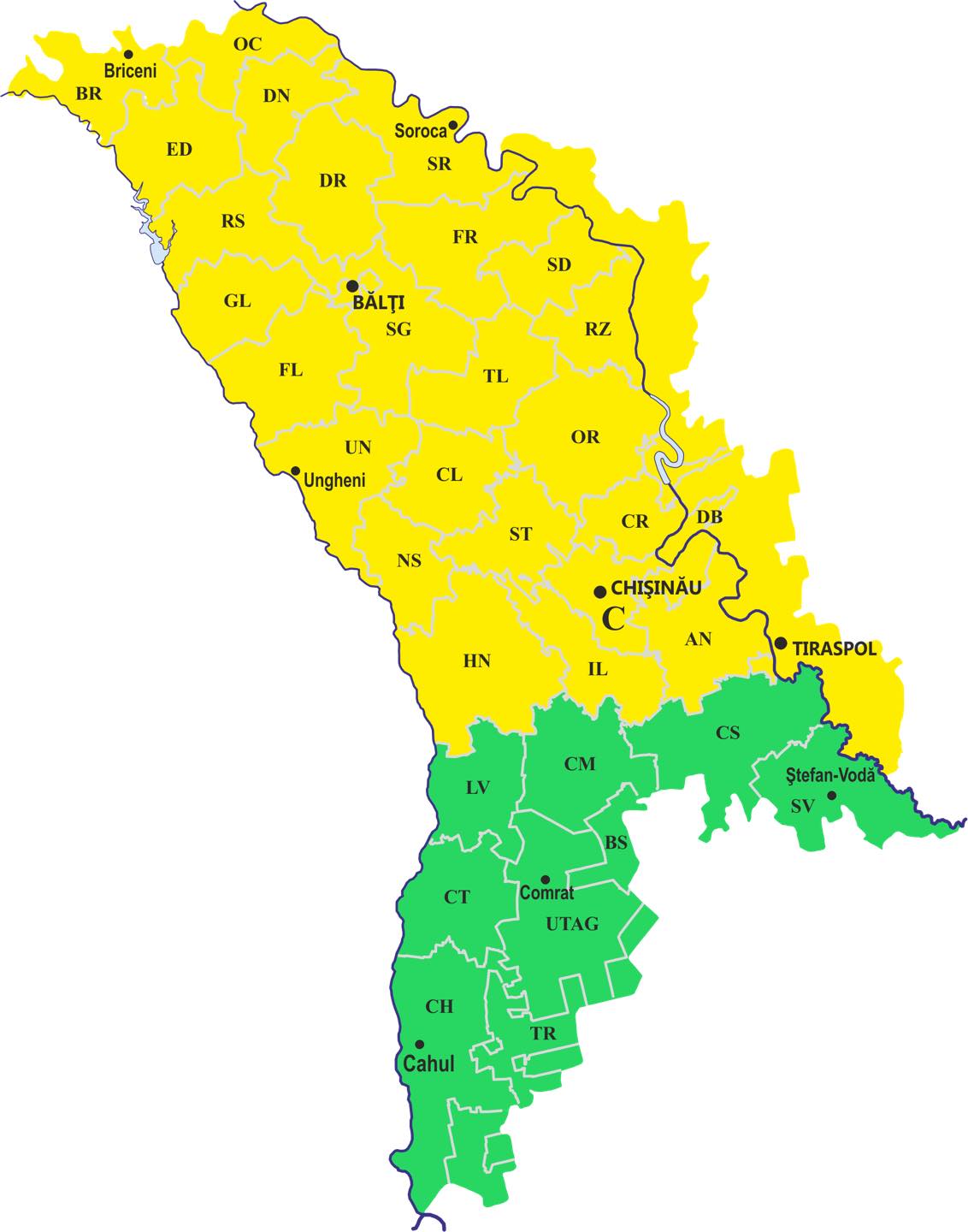 Nordul și centrul Moldovei, sub cod galben de vânt. Avertizare meteo