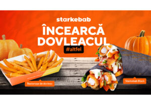 De Halloween rețeaua de restaurante Starkebab lansează două produse unice cu dovleac!