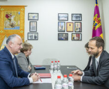Додон обсудил с главой Делегации ЕС политическую ситуацию в Молдове