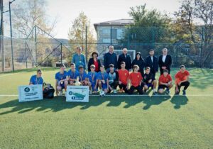 A.S.I.C.S. și ambasada Bulgariei au inaugurat terenul de minifotbal de la Liceul ”Olimpii Panov”, Taraclia