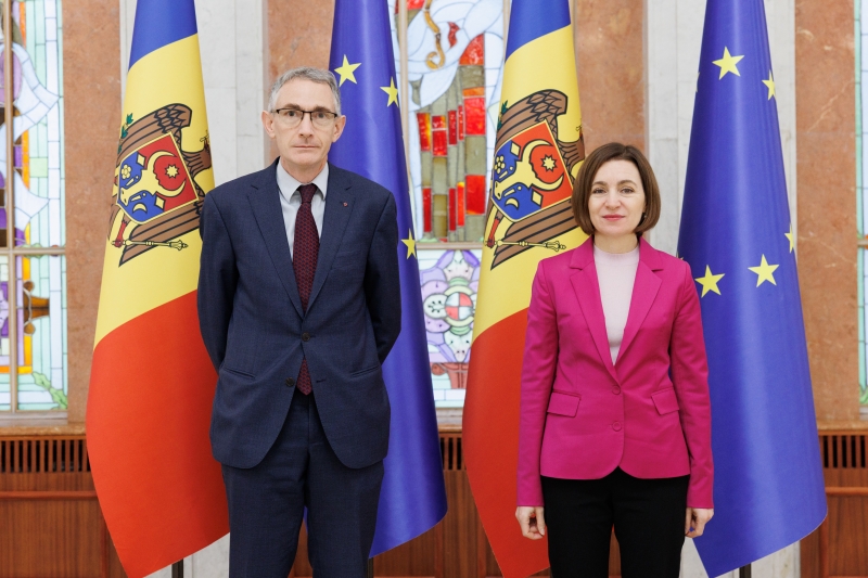 VIDEO/FOTO Moldova are șase ambasadori noi. Diplomații au înmânat președintei Sandu scrisorile de acreditare