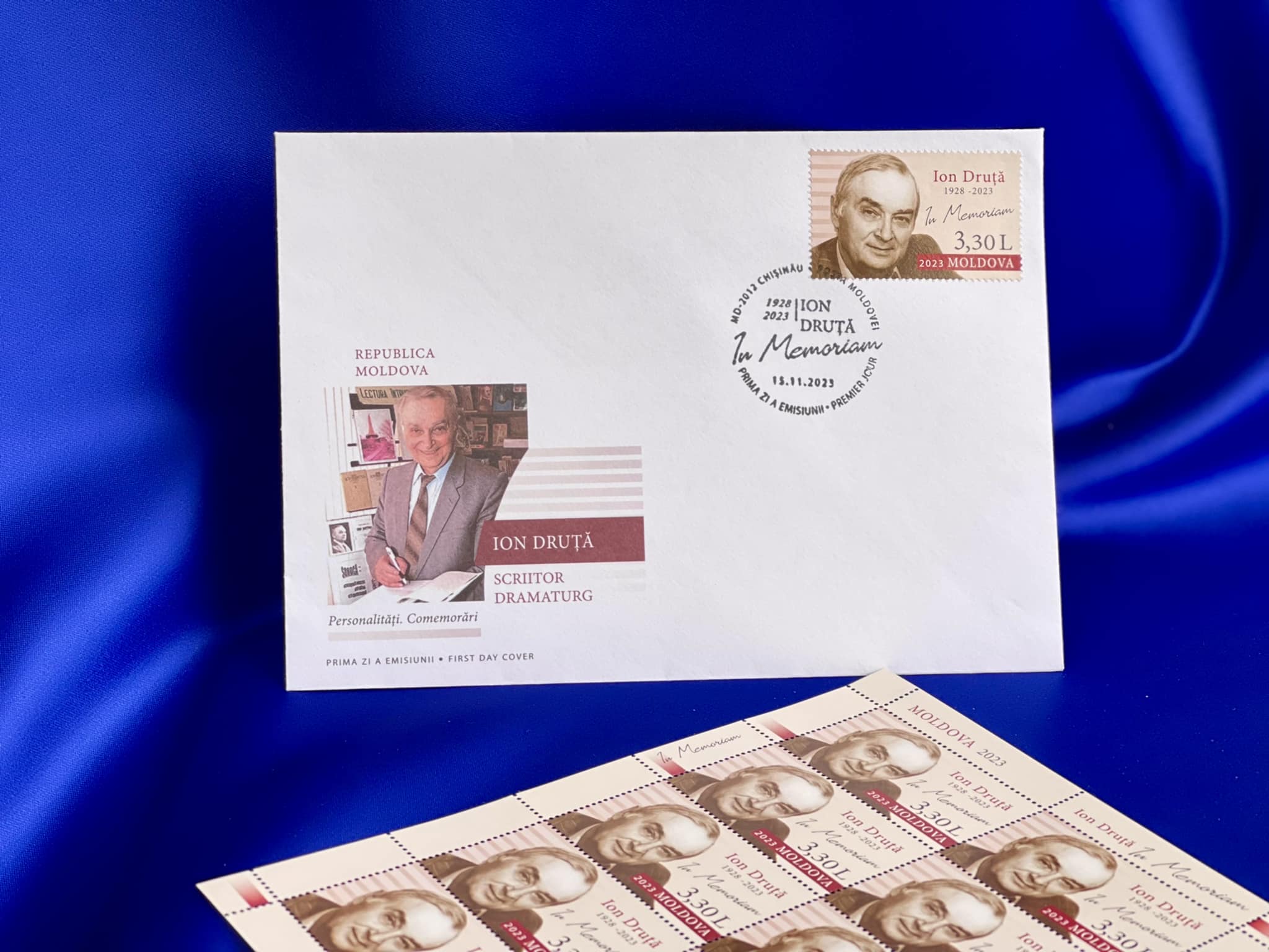 «Почта Молдовы» выпустила марки в честь Иона Друцэ и Мирчи Снегура