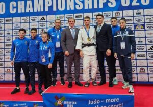 (ВИДЕО) Молдавский дзюдоист Раду Изворяну стал чемпионом Европы в возрастной категории U23