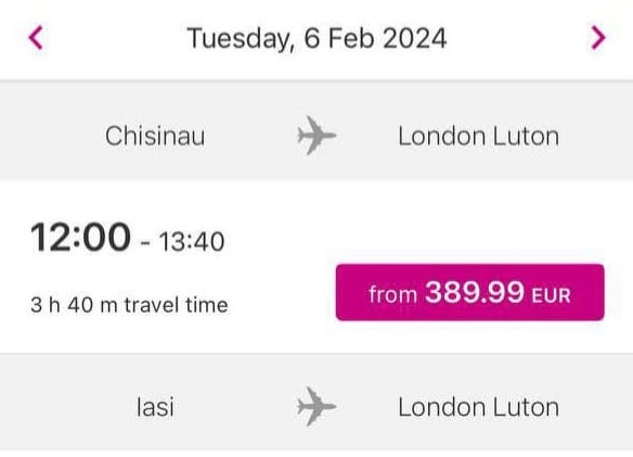 „Nu vă uitați la prețuri, urmează să fie ajustate”. Cât costă biletele Wizz Air pentru cele trei destinații care se lansează în decembrie