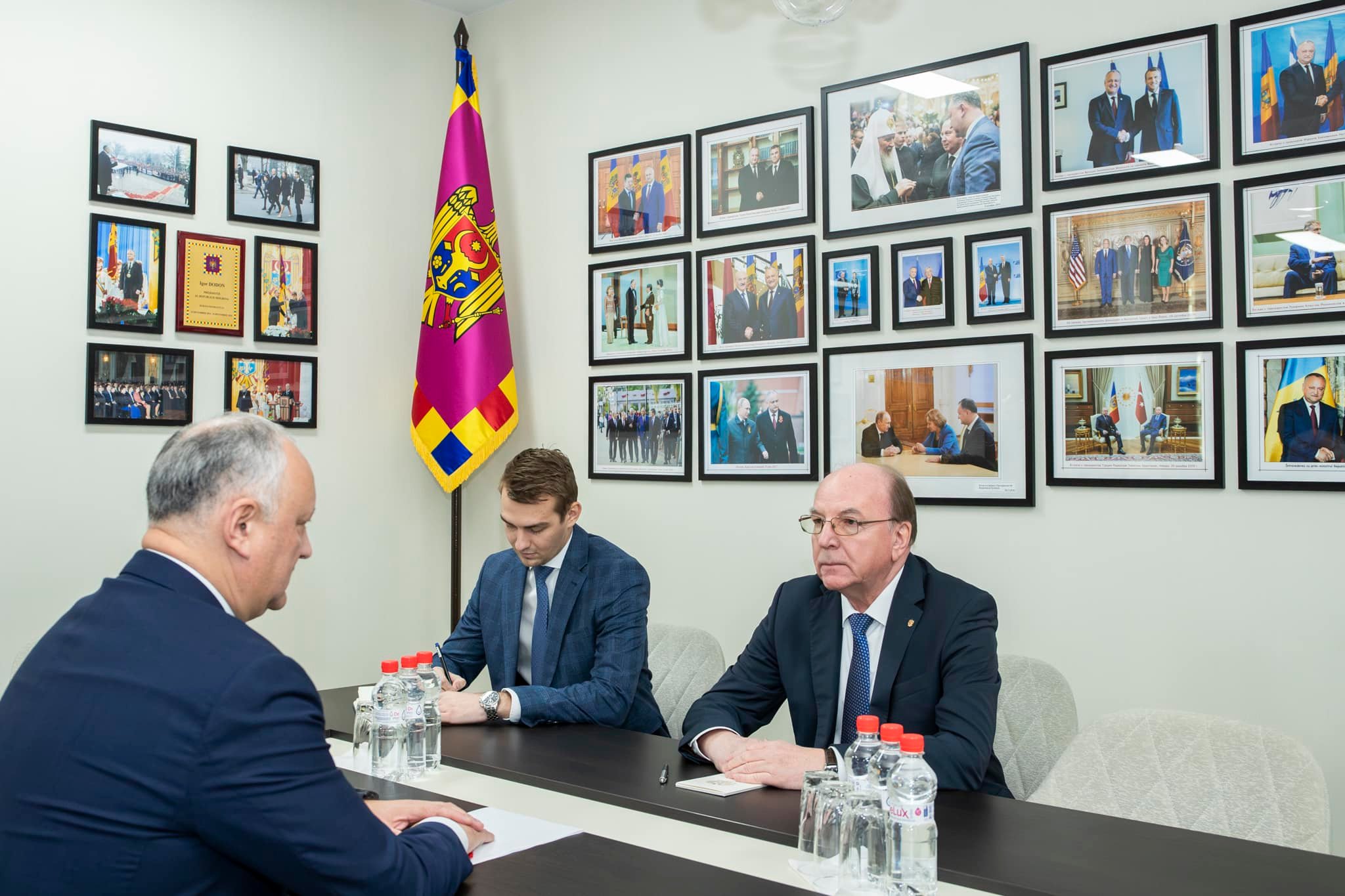 FOTO Dodon, discuție cu Vasnețov despre relațiile „stagnante” dintre Rusia și Moldova: „Afectează interesele cetățenilor”