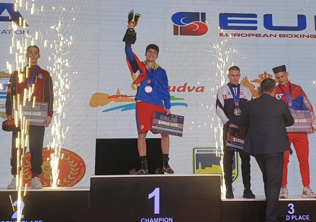 Команда из Молдовы завоевала четыре медали на молодежном чемпионате Европы по боксу