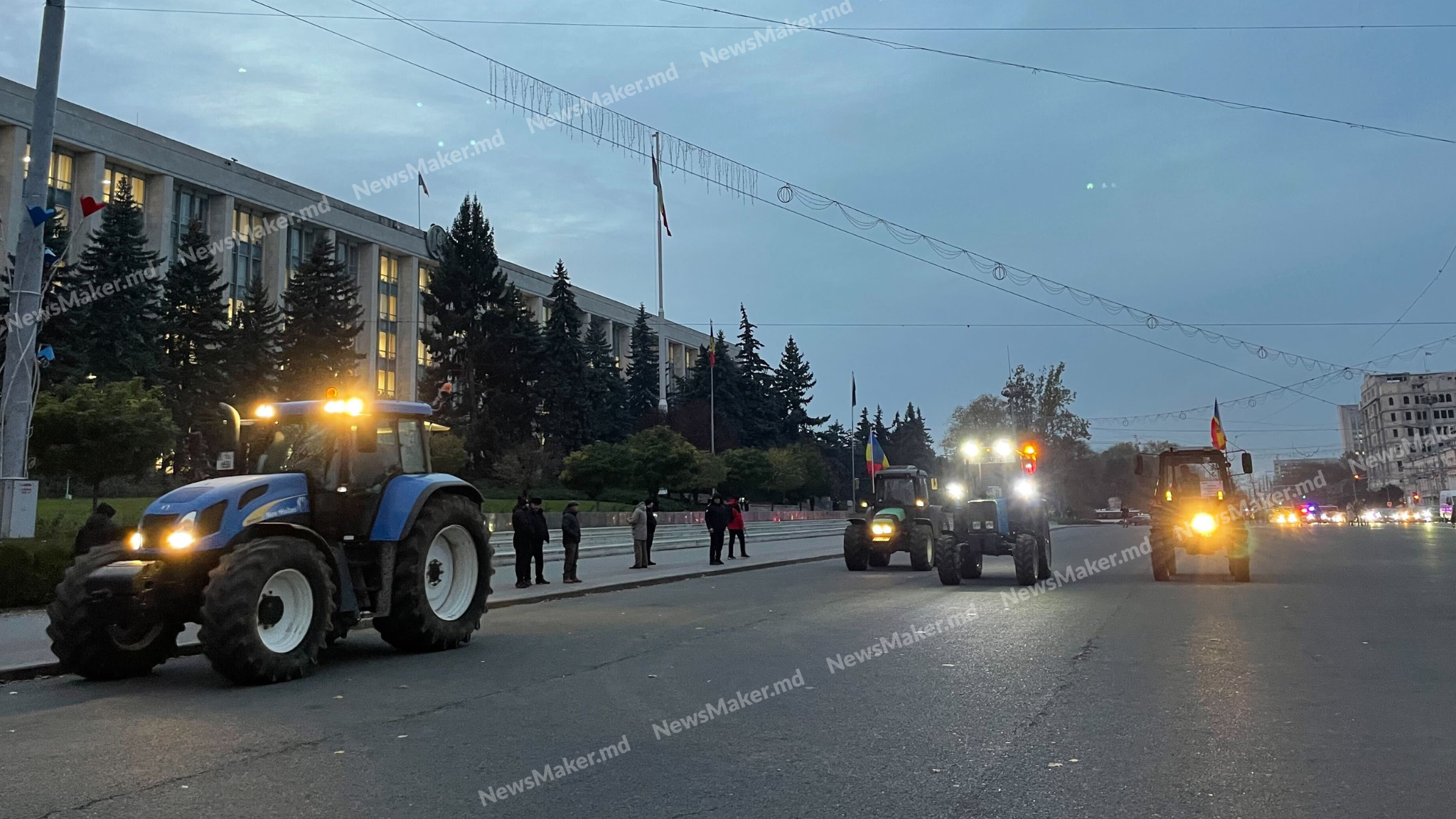 (ФОТО, ВИДЕО) «Полиция получила приказ провоцировать нас». Александр Слусарь о новом протесте ассоциации «Сила фермеров»