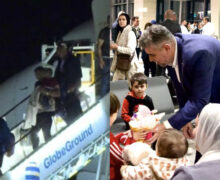 (ФОТО) Эвакуированных из сектора Газа граждан Молдовы и Румынии доставили в Бухарест