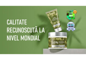 Cremele cu canabis de la Viorica Cosmetic, apreciate cu trei premii la concursul „Global Green Beauty Awards” de la Londra