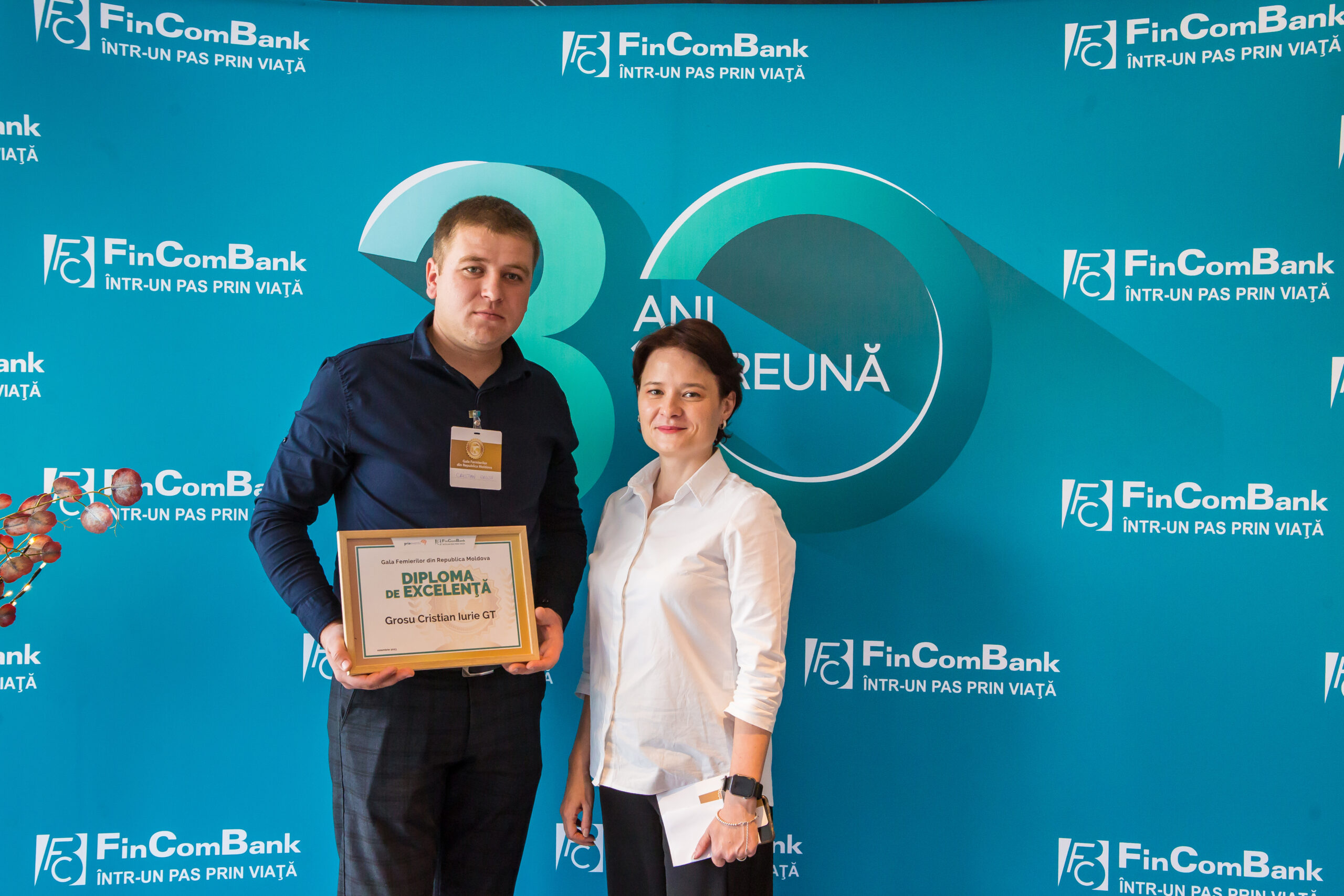 Reușitele agricultorilor au fost premiate la Gala Fermierilor alături de FinComBank