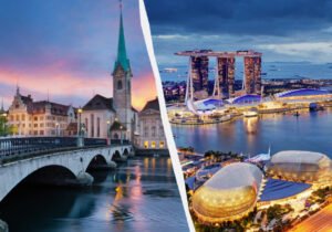 Сингапур и Цюрих признали самыми дорогими городами мира
