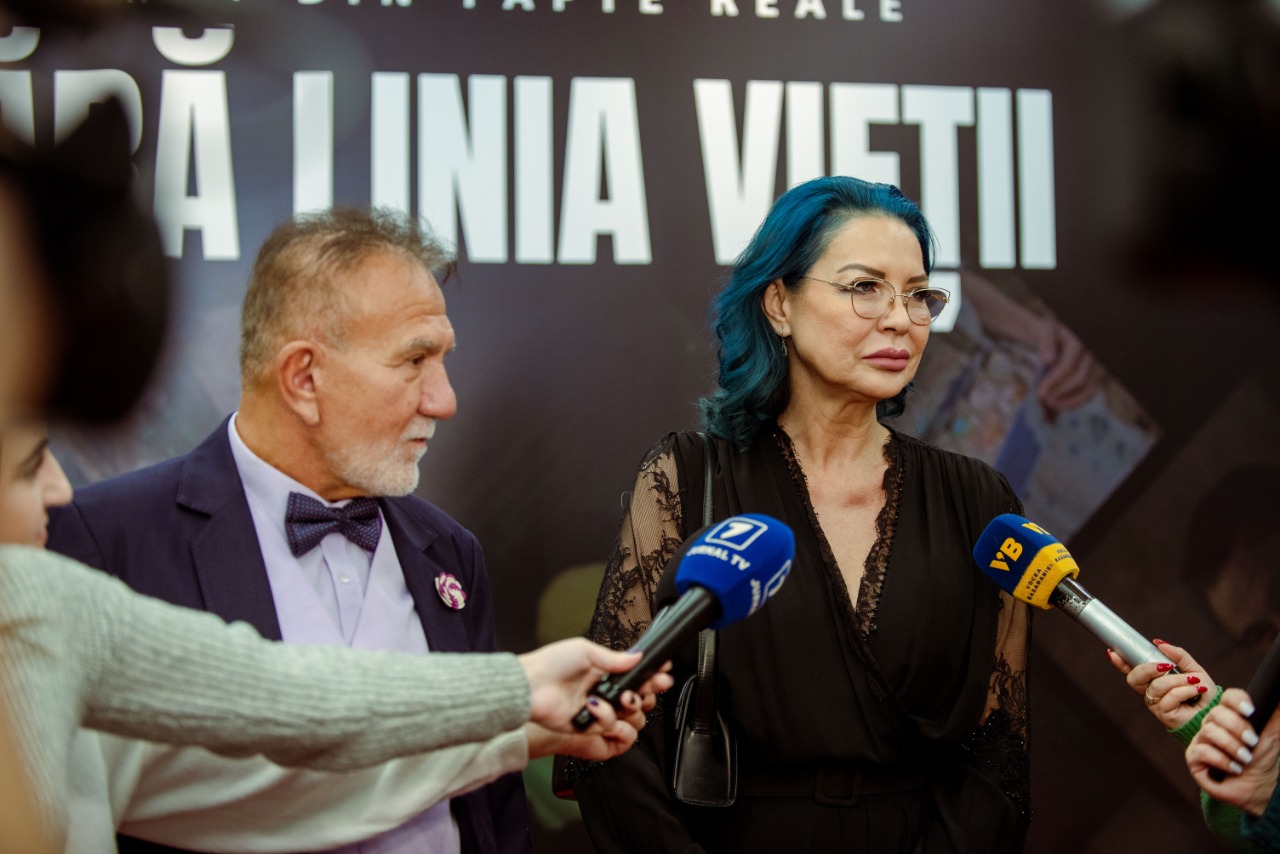 Actori celebri din Moldova și România, la avanpremiera filmului „Omul fără linia vieții”. Lungmetrajul, premiat la „Hollywood Florida Film Festival”, a fost lansat cu aplauze și ovații