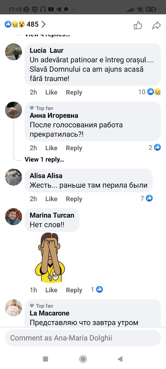 (ВИДЕО, ФОТО) «Вы научились только критиковать Кишинев». Пресс-секретарь Иона Чебана о неочищенном от снега пешеходном переходе