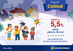 Depozitul ”Colind” de la Moldindconbank, acum mai avantajos ca niciodată