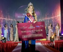 (ФОТО) Девушка из Молдовы стала победительницей конкурса Miss World Noble Queen