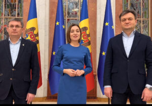 VIDEO Maia Sandu, Dorin Recean și Igor Grosu, mesaj comun, după anunțul istoric al Consiliului European