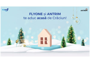 FLYONE și ANTRIM te aduc acasă de Crăciun