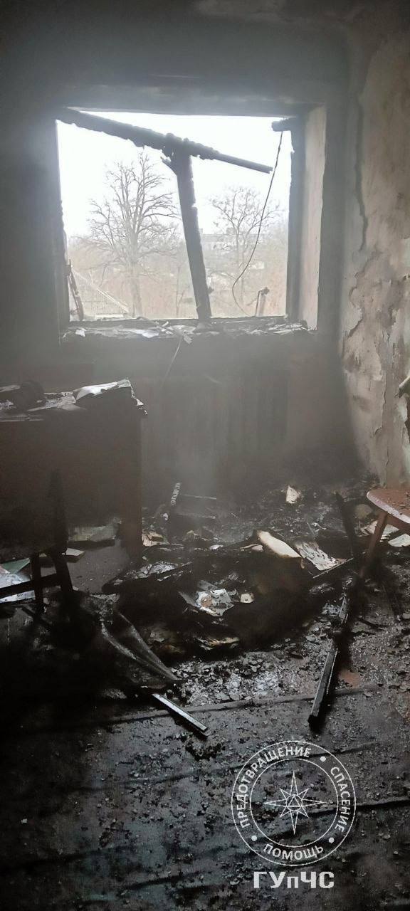 (ФОТО) В здании школы-интерната в Дубоссарах произошел пожар