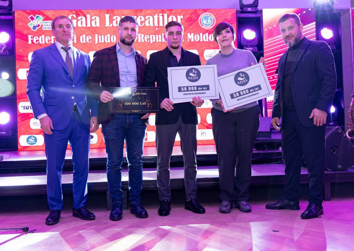 Cei mai buni judocani și antrenorii lor, premiați de Asociația A.S.I.C.S.