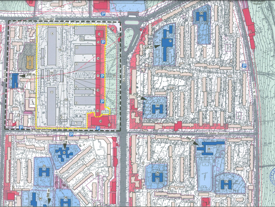 Construcția de la „Mezon” din Chișinău. Poate fi construit un complex rezidențial deasupra minei?