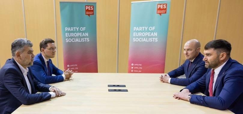 Премьер-министр Румынии встретился с председателем PSDE: «Молдове нужна сильная левоцентристская социал-демократическая партия»