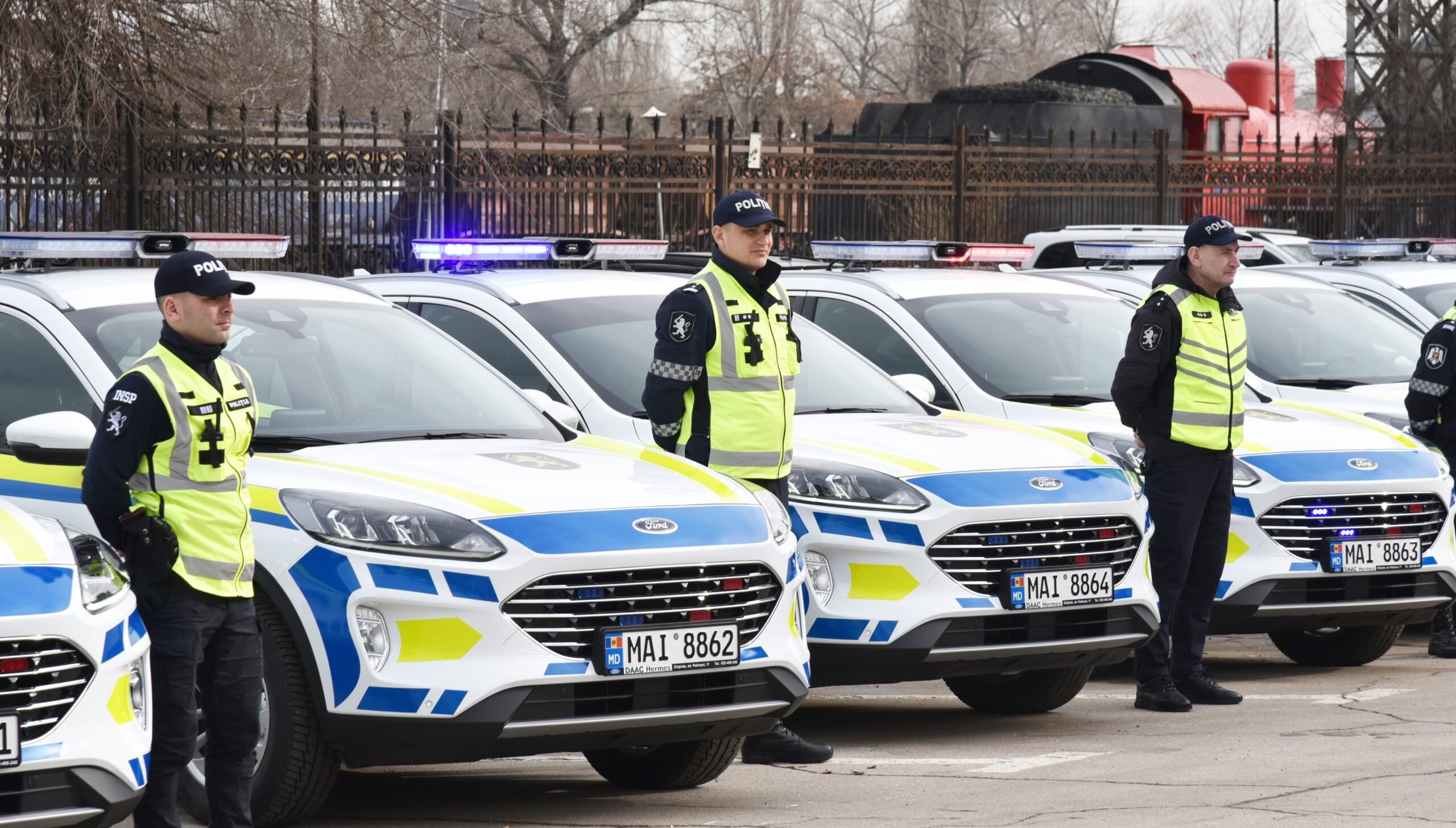 Mașini și camere de corp noi, pentru poliția din Moldova, din partea Japoniei. Valoarea donației – un milion de dolari