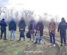 На границе задержали пятерых иностранцев, которые незаконно проникли в Молдову