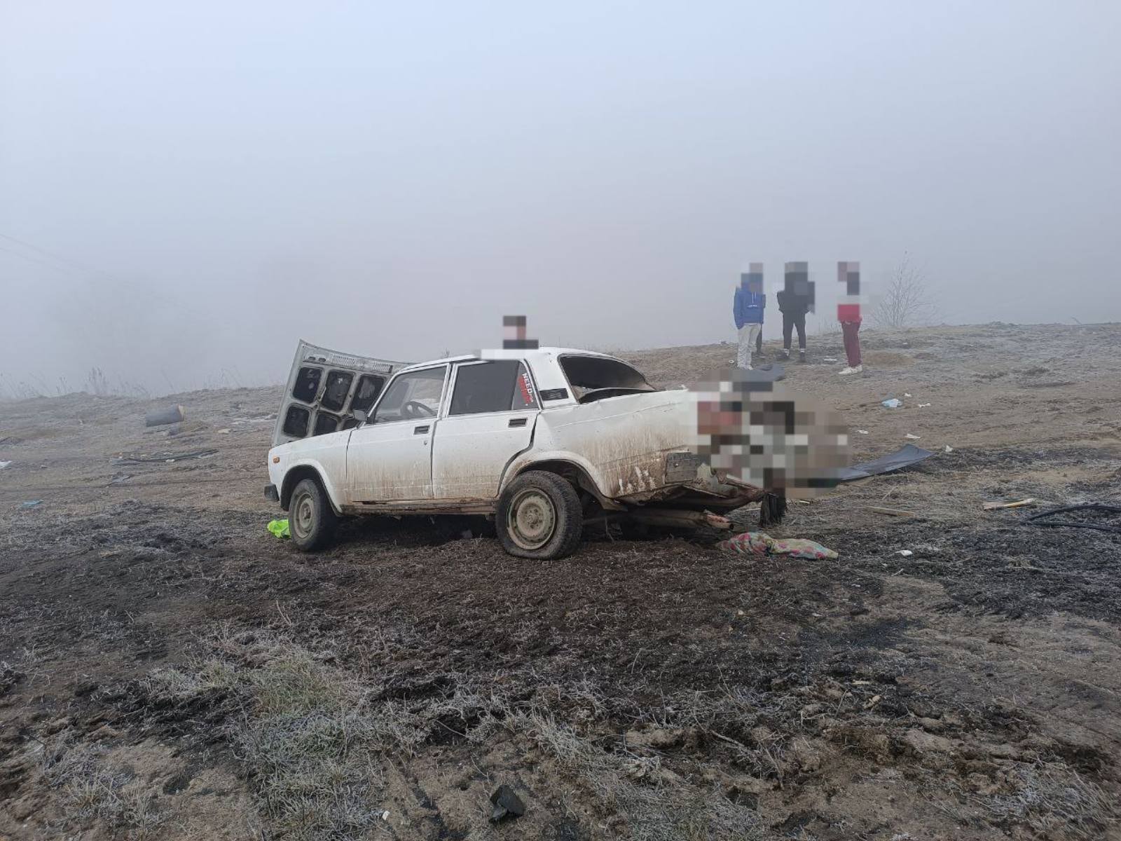 FOTO/VIDEO Accident la Cimișlia, cu implicarea a 9 automobile: o persoană, transportată de urgență la spital