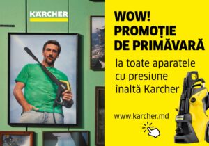 Primăvara aceasta bucură-te de promoția WOW de la Karcher, cu reduceri la toate aparatele cu presiune înaltă!