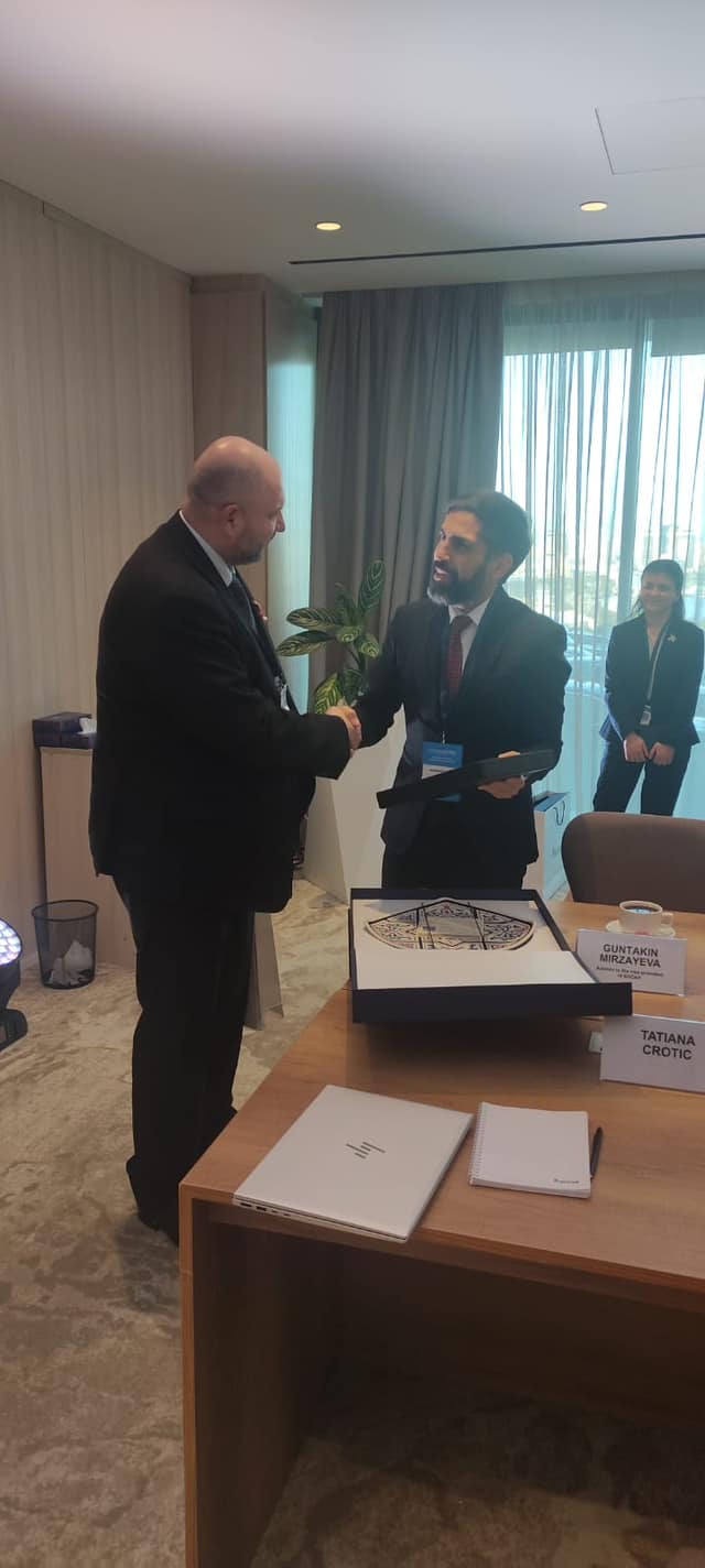 Victor Parlicov se află la Baku: s-a întâlnit cu președintele uneia dintre cele mai mari companii petroliere din lume