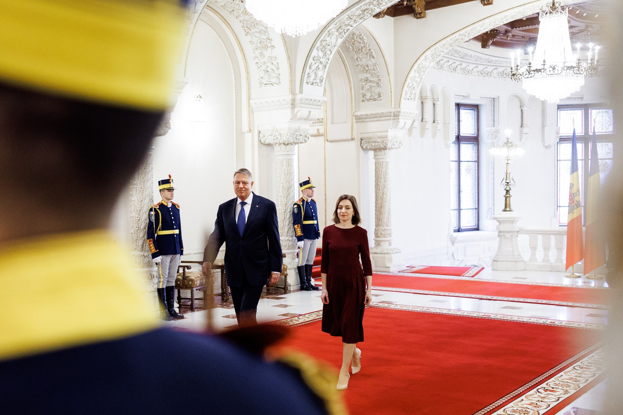 VIDEO Maia Sandu, primită la Palatul Cotroceni de Klaus Iohannis: „Am avut un dialog foarte bun”