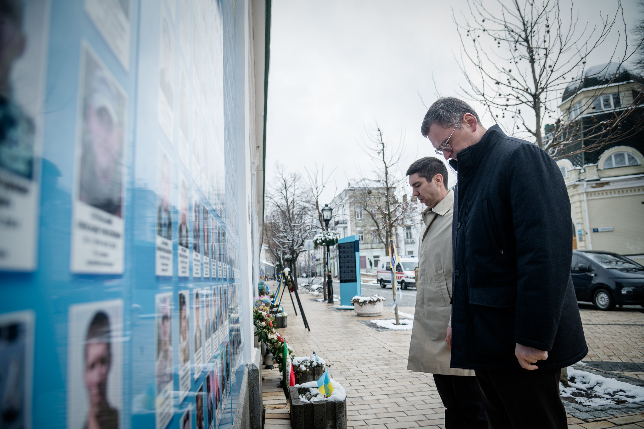 FOTO Ministrul de Externe Mihai Popșoi, vizită în Ucraina: „Federația Rusă este un stat agresor”