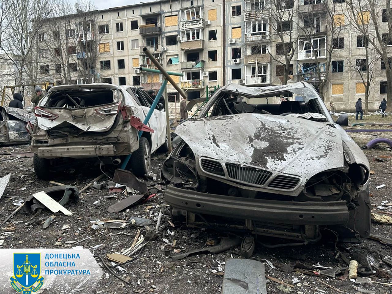 FOTO Ucraina a raportat atacuri rusești în 3 orașe din regiunea Donețk: sunt morți și răniți 