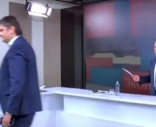 (ВИДЕО) «Я не буду сидеть с ним за одним столом». Почему Андрей Спыну покинул студию гагаузского телеканала?