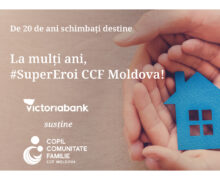 Victoriabank și CCF Moldova, de 10 ani în parteneriat pentru copiii Moldovei