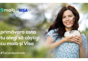 Primăvara asta tu alegi să câștigi cu maib și Visa