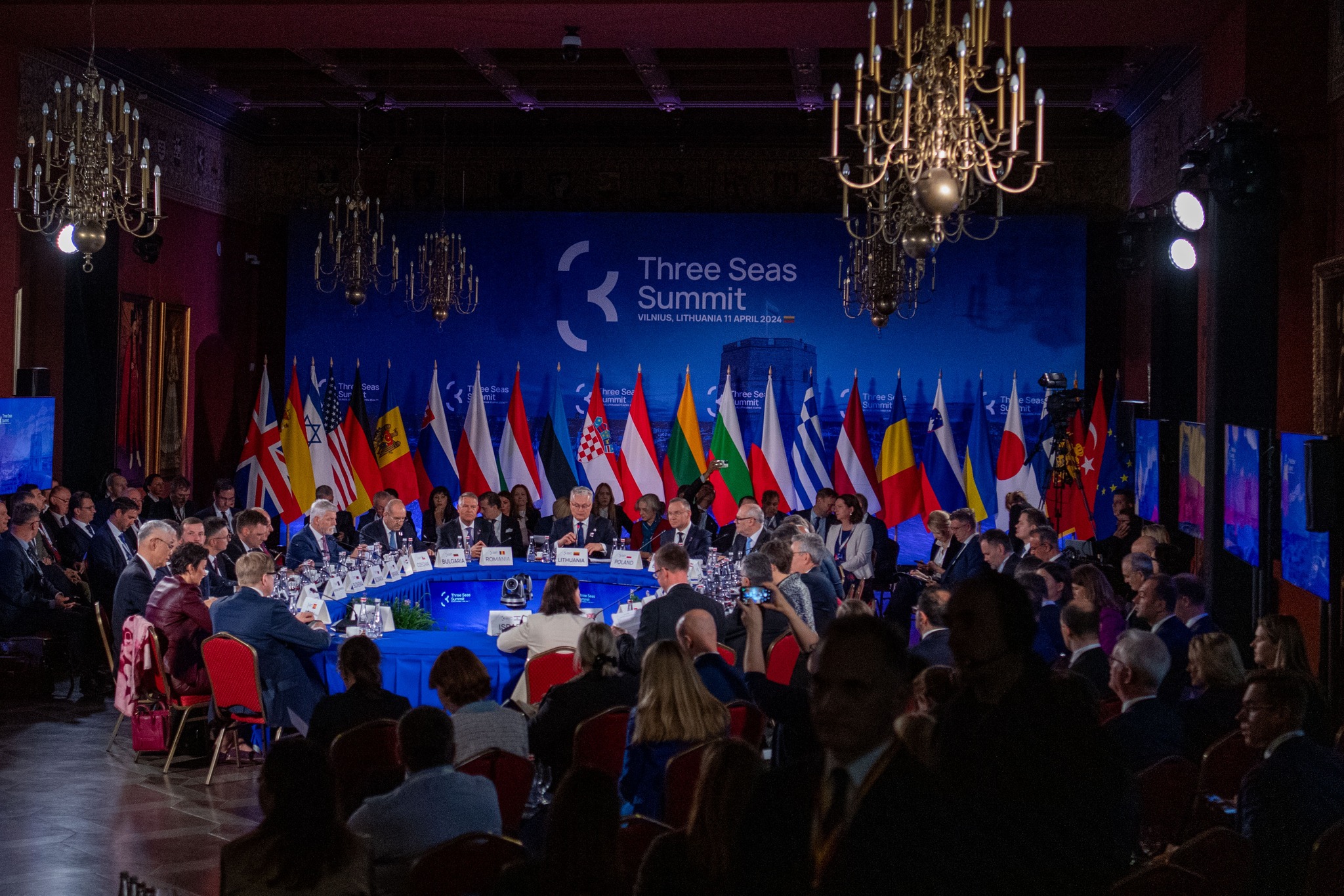 Recean, la Summitul Inițiativei celor 3 Mări: „Moldova, hotărâtă să contribuie la eforturile de reconstrucție a Ucrainei”