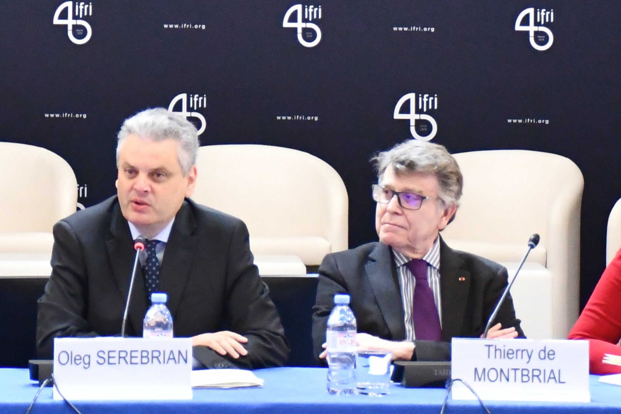 Oleg Serebrian, vizită în Franța. A discutat despre dosarul transnistrean la Institutul Francez de Relații Internaționale